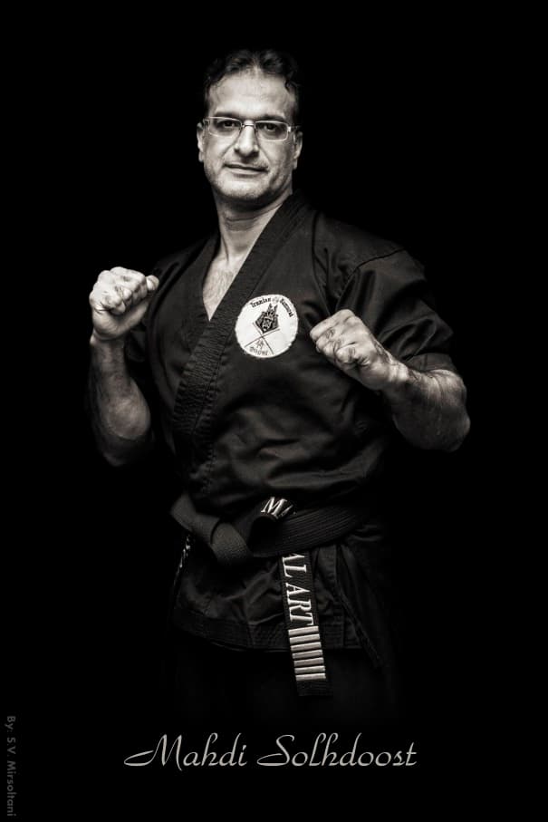 استاد مهدی صلح دوست - داور و مربی درجه یک نینجا و سامورایی